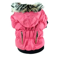 pet clothing waterproof coat pet small dog puppy hoodie thick jacket clothes apparel outwear