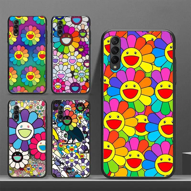 

Murakami Flower Smile Cute Phone Case for Huawei mate 9 10 lite 20x 30 pro nova 5t y5 y7 y9s prime 2018 2019 Coque