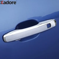 for volvo xc60 xc 60 2018 2019 2020 abs chrome side door handle cover trim car stickers exterior accessories car styling