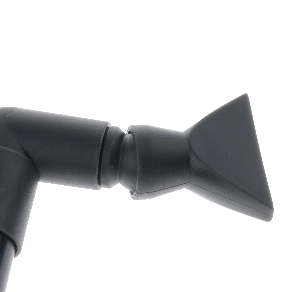 

DIY Black Aquarium Water Circulation System Pipe Dual Head Duckbill Nozzle