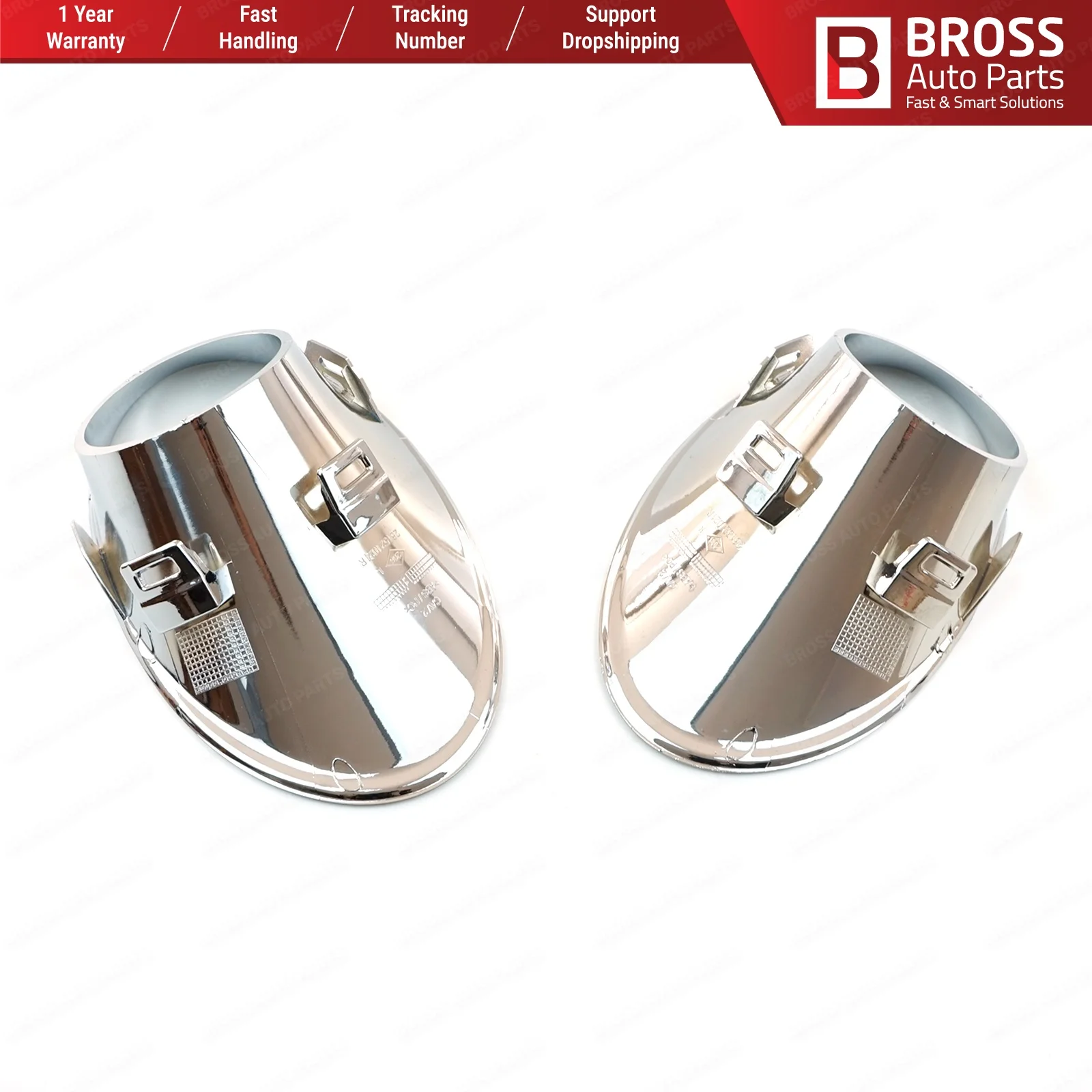 Автозапчасти Bross BSP687 комплект обшивки корпуса противотуманной фары 261521021R
