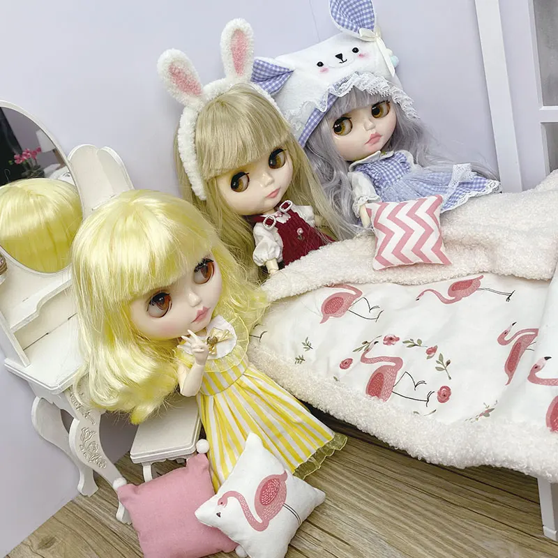 

Кукла Neo Blyth на заказ NBL с блестящим лицом, шарнирные куклы OB24 1/6, куклы Blyth на заказ для девочек, подарок для коллекции