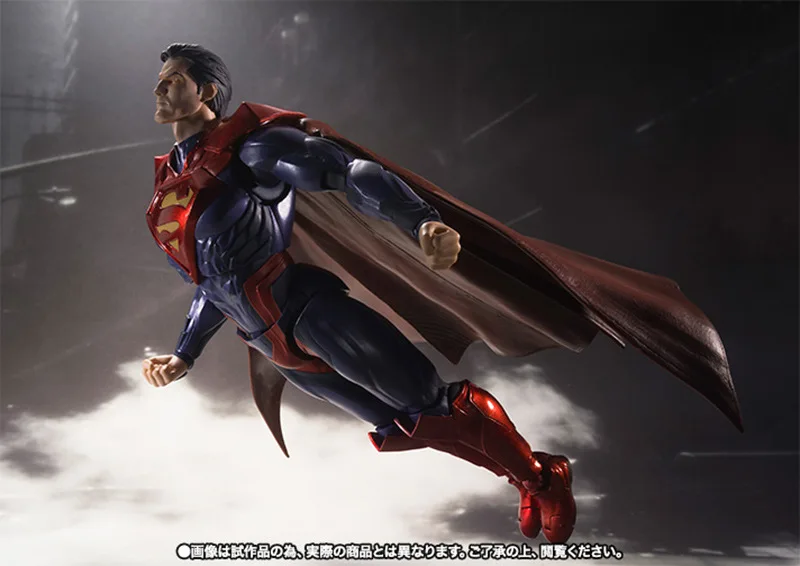 Оригинальный BANDAI Tamashii Nation S.H.F фигуртс Супермен (несправедливость Ver.) Модель