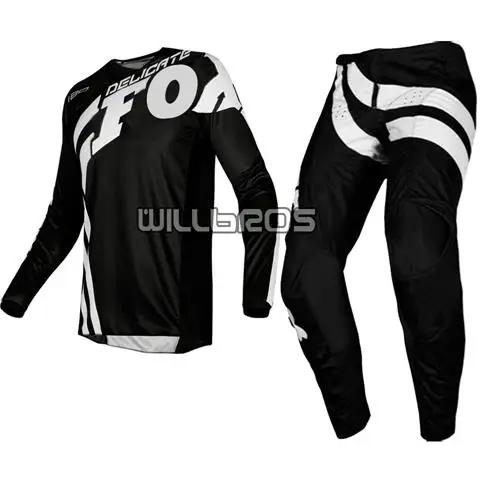 Black MX 180 Cota Red Jersey& Pant мотоцикл MTB велосипед MX набор внедорожных передач для мотокросса - Цвет: Black