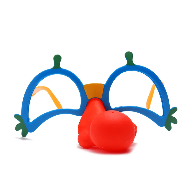 

Halloween Clown Glasses Devil Horn Festival Party Spider Web Props Bat Glasses