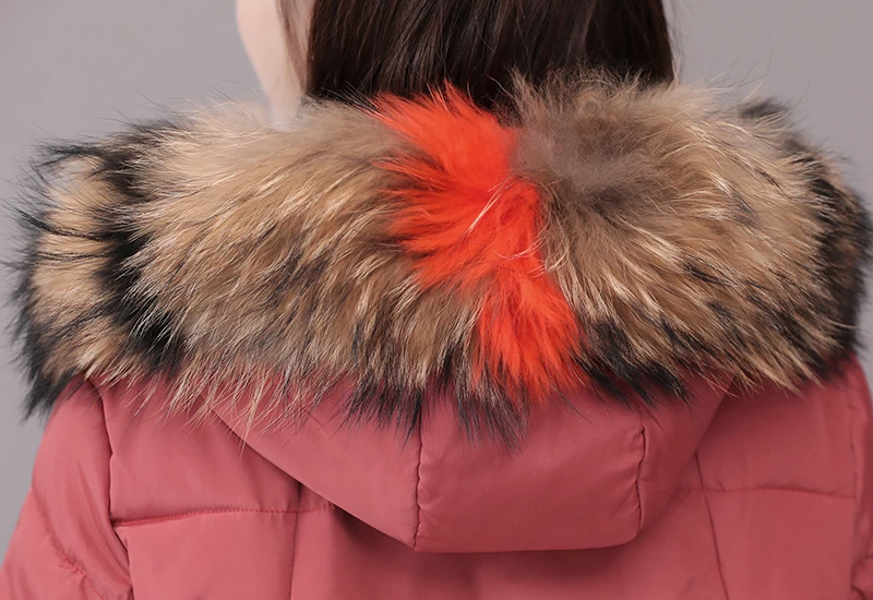 Plus Size 4XL 5XL Winter Jacket Women Padded Outwear Hooded Colorful Fur Female Coat Long Parka Mujer Invierno