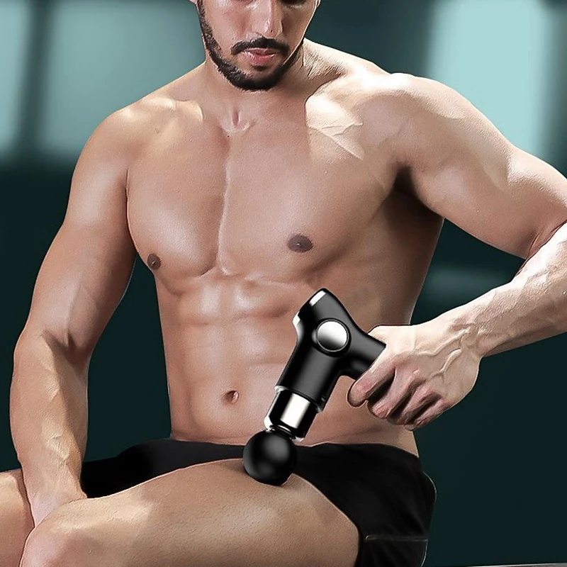 

LCD Display Portable Electric Massager,Deep Muscle Tissue Massager,Percussion Massager Relieve Soreness