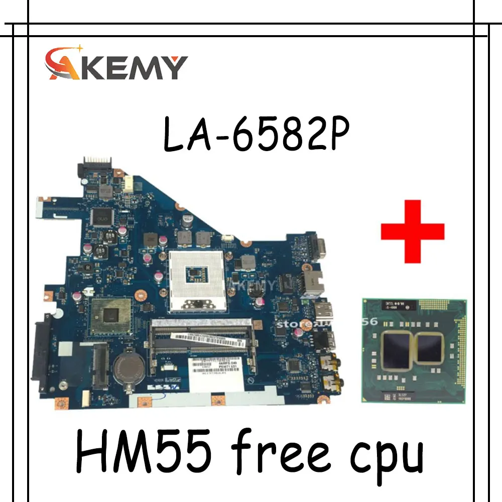 Akemy PEW71 LA 6582P MBR4L02001 MB.R4L02.001 основная плата для Acer aspire 5742 материнская ноутбука MBRJW02001