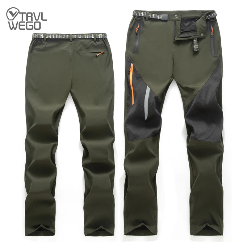 

Летние мужские походные брюки TRVLWEGO, уличные штаны с защитой от ультрафиолета, быстросохнущие тактические для охоты и рыбалки