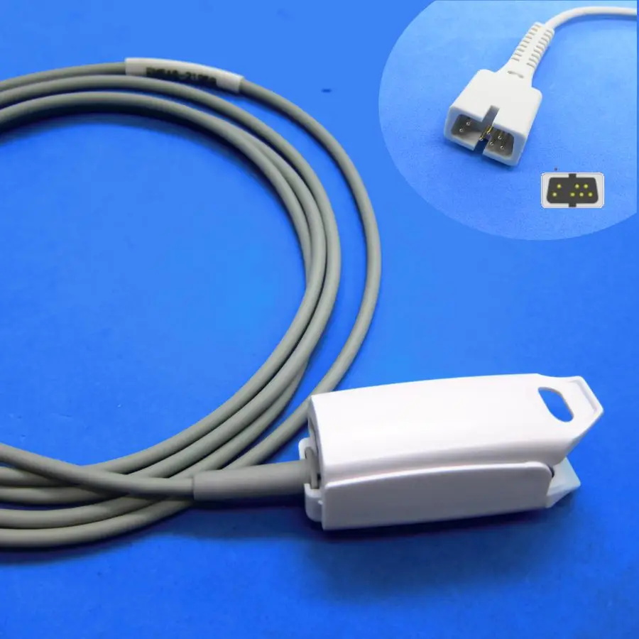 

Long cable AWT adult finger clip spo2 sensor for URIT UT100 oximeter
