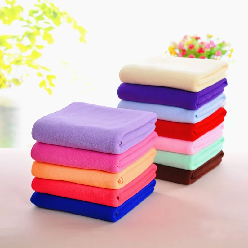 

70 X140cm Microfiber Absorbent Bath Towel Soft Shower Towel Soft Quick-drying Washcloth Bathroom Products