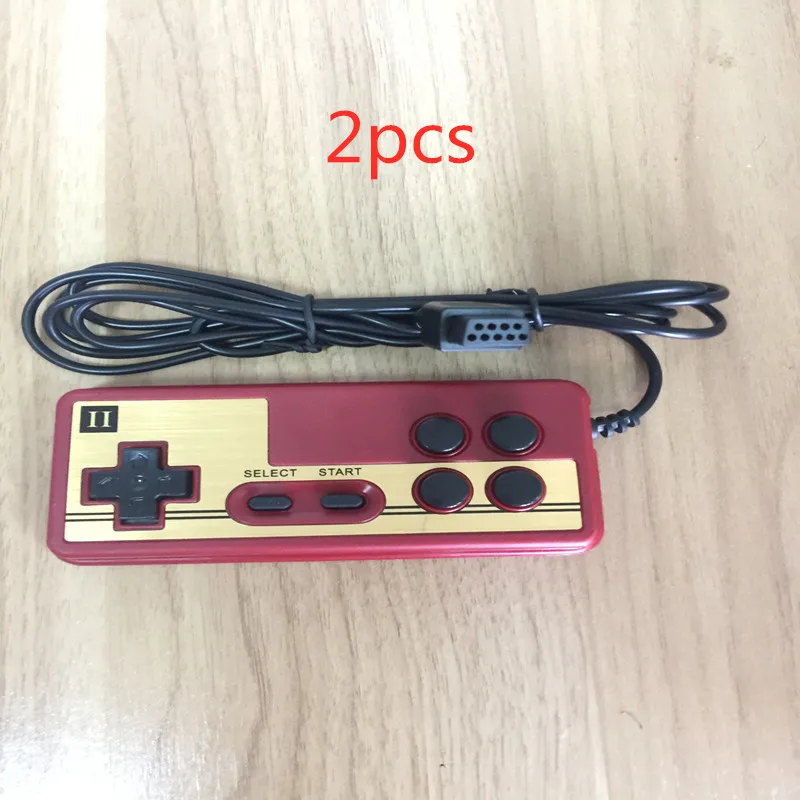 9 Pin резервный игровой контроллер для консольных игр 8 бит ТВ игровой плеер FC красный и белый машинная ручка специальная игровая ручка