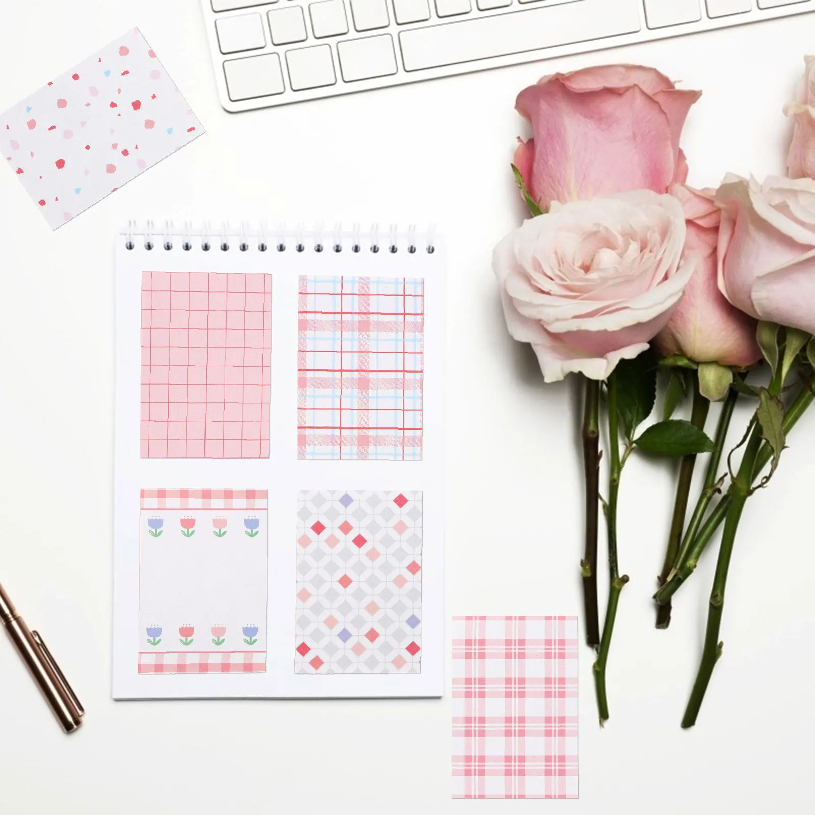 

300 Pieces Vintage Scrapbook Paper Decorative Stickers Scrapbooking Stick Label Diary Stationery Album Journal Stickers