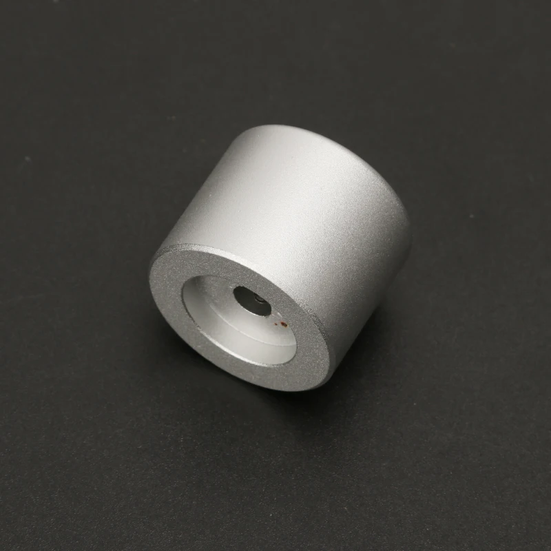 

KYYSLB All Aluminum Amplifier Chassis Diameter 30MM Height 25MM Potentiometer Volume Knob straight Handle Sandblasting Knob
