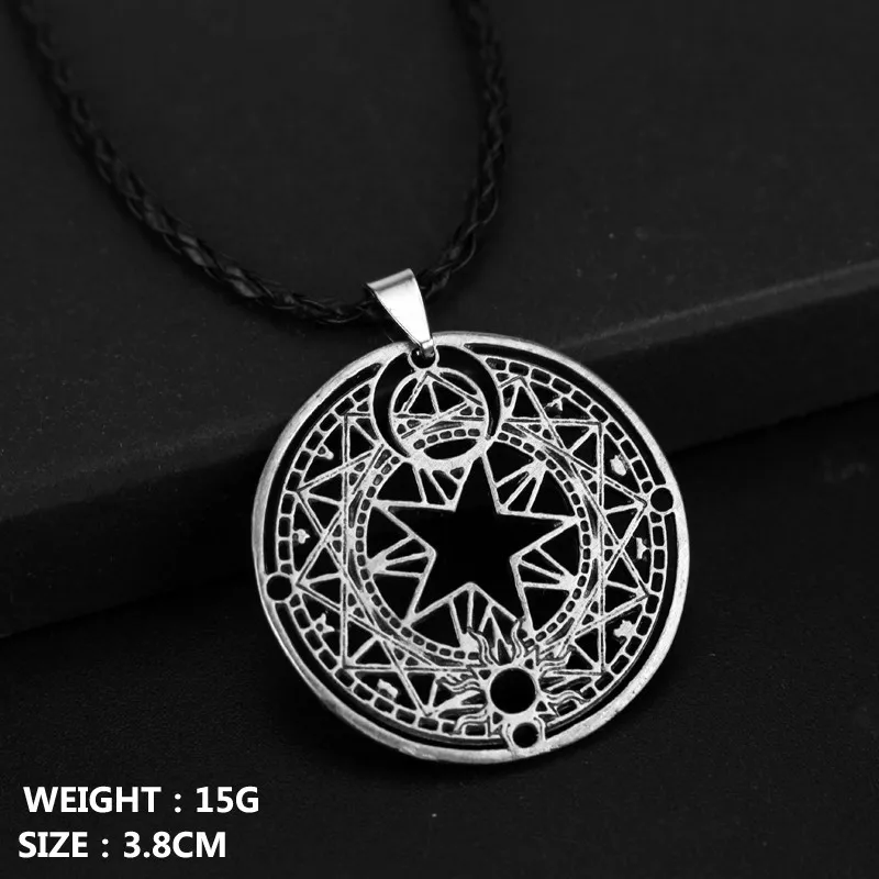 N386-silver Аниме Сейлор Мун экранированные звезды амулеты Браслеты Cardcaptor Сакура Волшебная звезда для девочек эльф женские браслеты для девочек Японские ювелирные изделия - Окраска металла: N386-silver