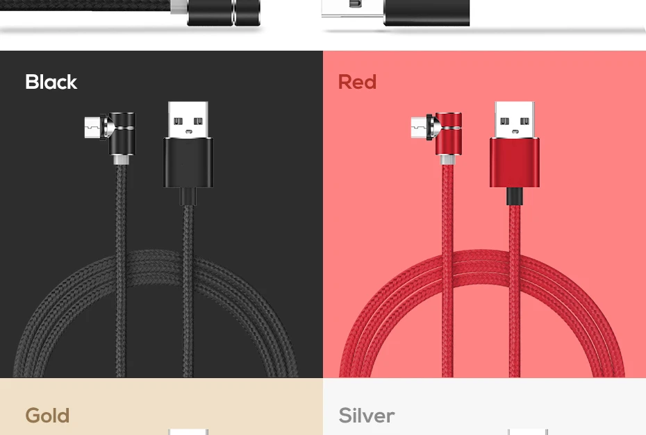 90 градусов USB Магнитный быстрый заряд кабеля кабель для IPhone Xs Max 8 7 6 5 Магнит Micro usb type C кабель для samsung Xiaomi huawei