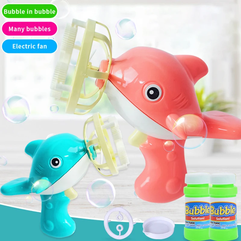 Детская машина воздуходувка для мыльных пузырей электрическая мини игрушка