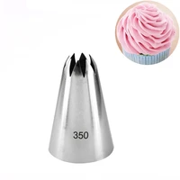 wholesale 10 pcslot 350 stainless steel cream cupcake pastry nozzles cake decorating icing piping tips baking tools