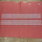 5 комплектов = 20 шт. Светодиодная панель для 43PUS6031 LT-43C870 43HK6T74U TOSHIBA 43U6763DA 43U5766DB 43U6663DB VESTEL 43 