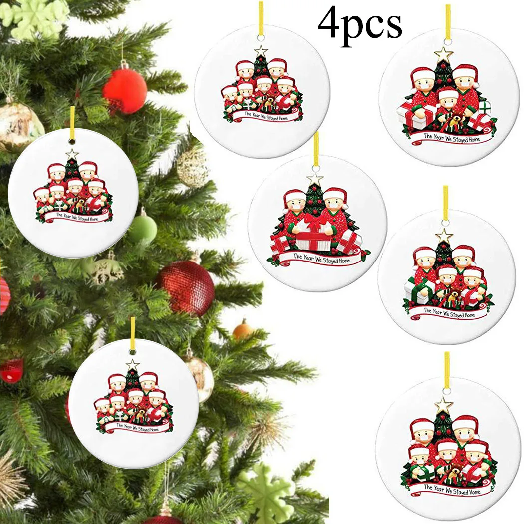 

Family Pendant Decoration 2020 Parties Weddings Snowman Art Santa Claus DIY