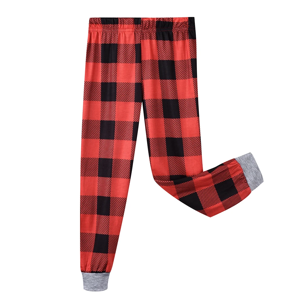 Рождественская Детская футболка для маленьких девочек топы штаны с оборками