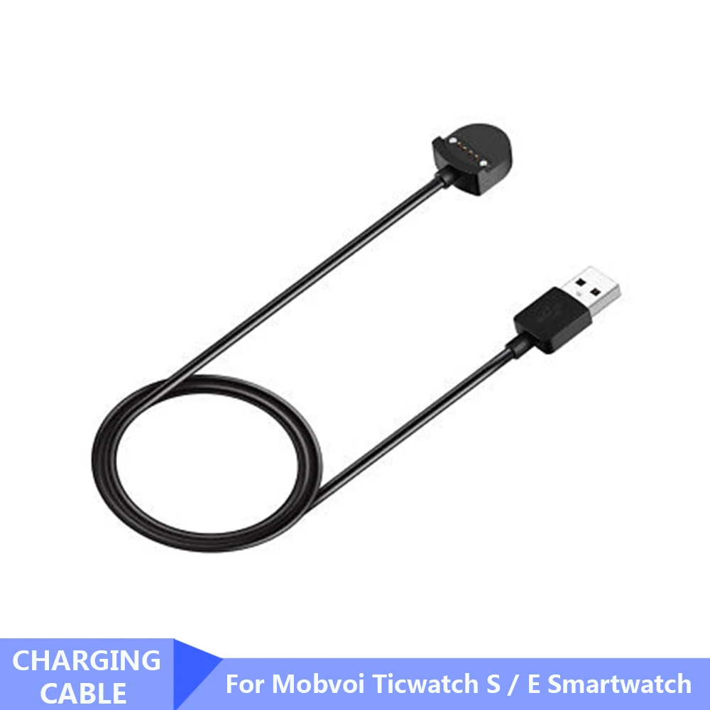 1 м магнитное зарядное устройство USB зарядный кабель док станция для Mobvoi Ticwatch S/E