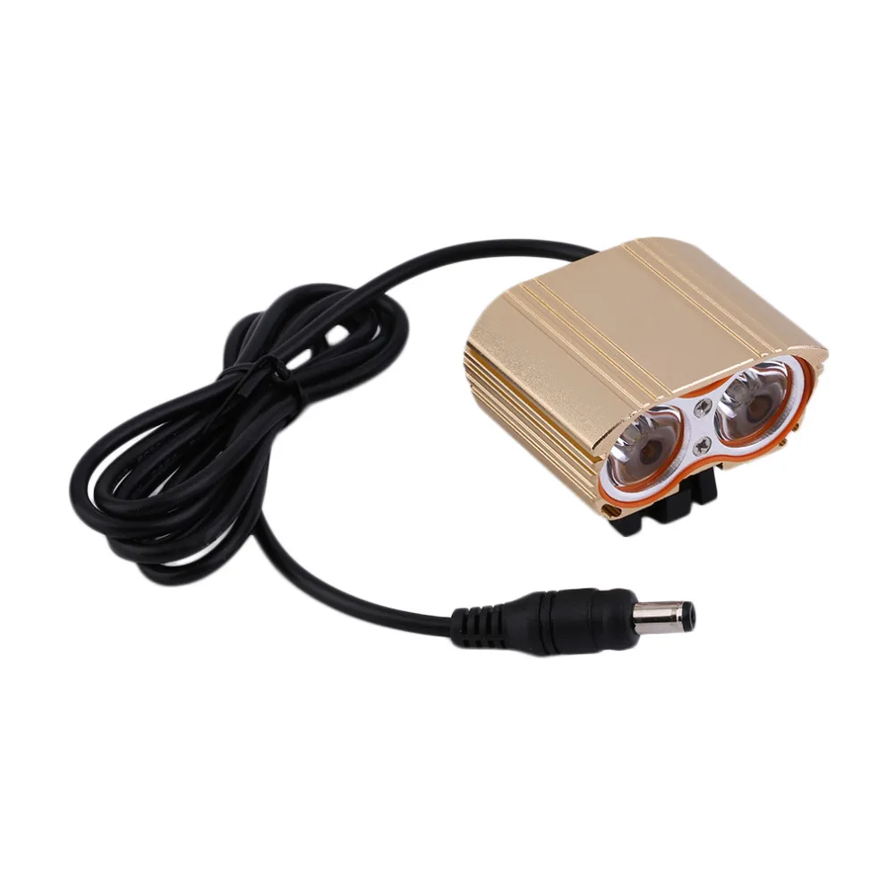 Водонепроницаемый 5000 Лум Led велосипедные светодиодные фары X2 USB яркая передняя