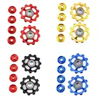 Ультралегкий велосипедный подшипник для горного велосипеда из алюминиевого сплава, 2 шт., 11T, джоки, колесный задний переключатель передач, шкивы, уличные детали для велосипеда, Новинка