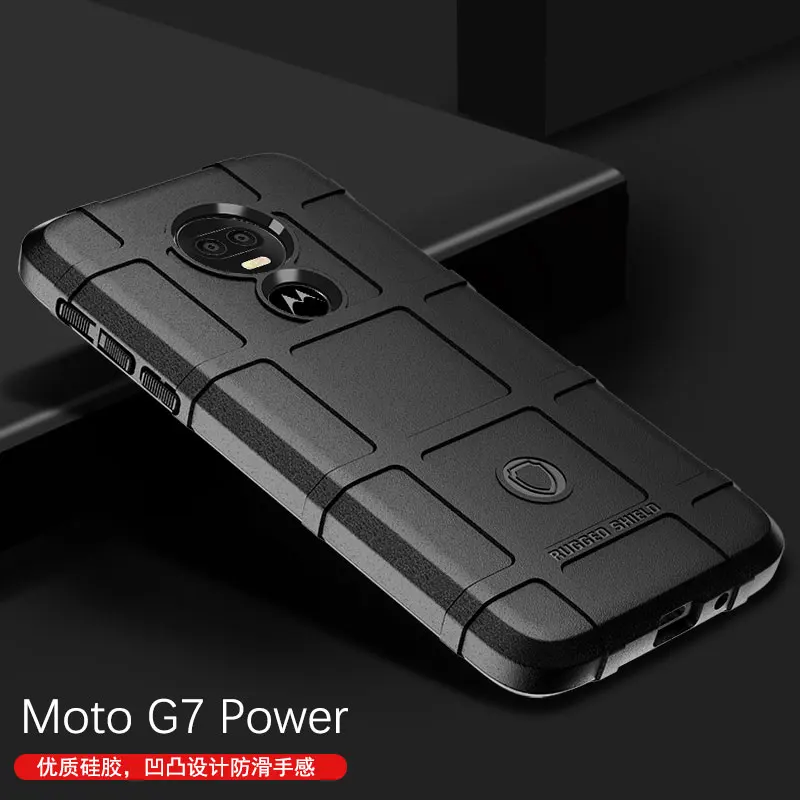 For Motorola Moto G7 G6 Power Plus Play EU US E6 Military protection Anti-fall Hard TPU Case T-Mobile Revvlry |
