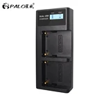 WEIHE100 % оригинальный NP F960 NP F970 NP-F960 F950 светодиодное USB-зарядное устройство для Sony NP-F970 PLM-100 MC1500C L10 TR555 VX