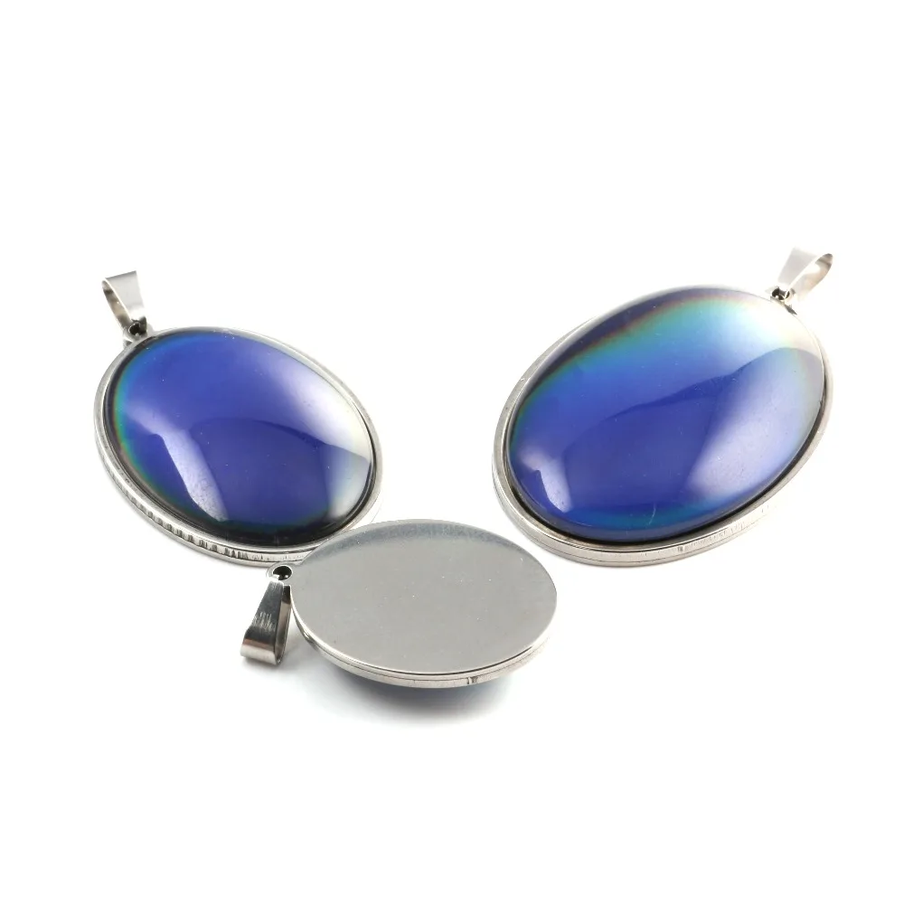 Модная новинка 3 цвета круглая подвеска в стиле ретро из нержавеющей стали