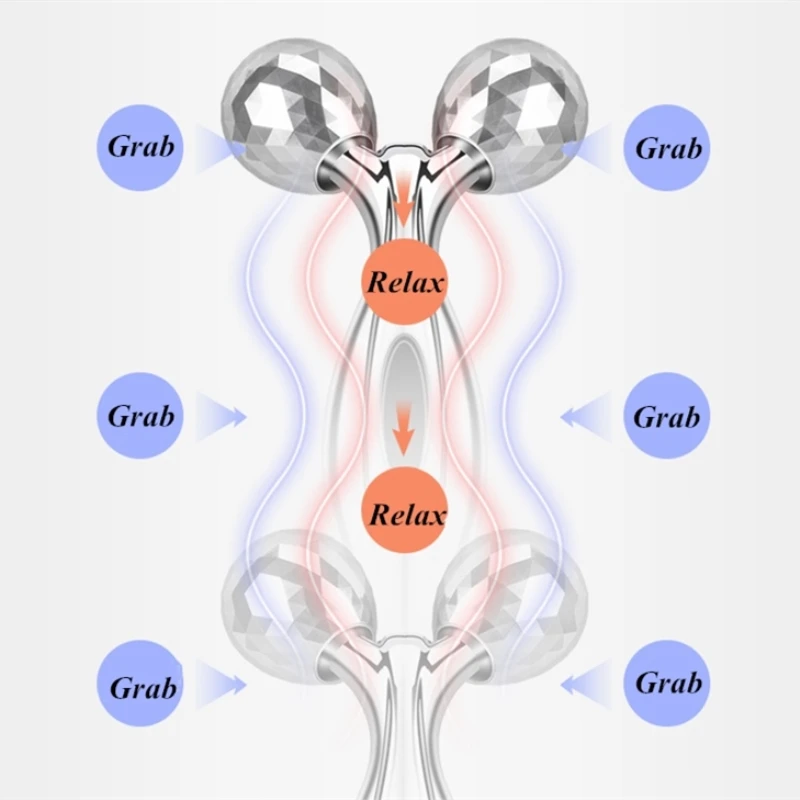 3d-ролик для массажа лица косметические инструменты релаксации и похудения |