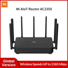 Глобальная версия Xiaomi Mi AIoT маршрутизатор AC2350 Gigabit 2183 Мбитс двухдиапазонный Wi-Fi беспроводной маршрутизатор с 7 с высоким коэффициентом усиления антенны шире
