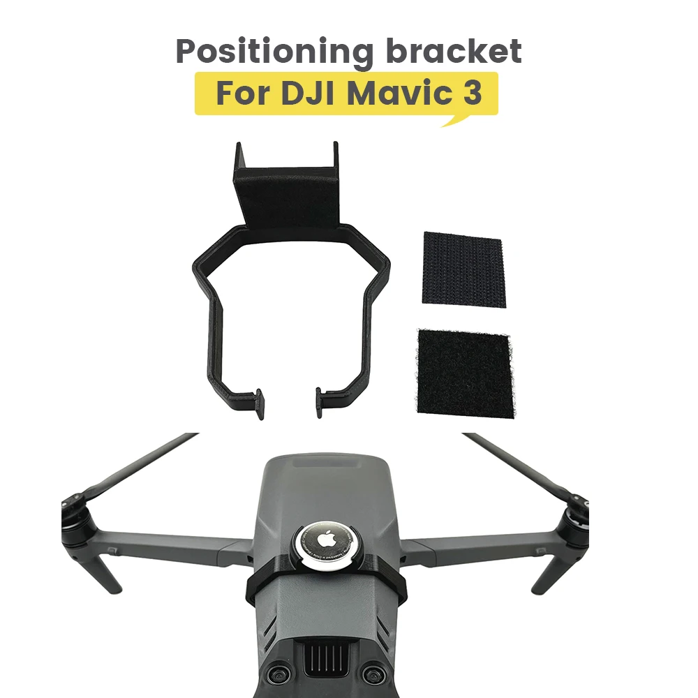 

DJI Mavic 3 Drone GPS Satellite Location Tracker Bracket AirTag Anti-lost Locator Mount Holder for Mavic 3 Cine Accessories