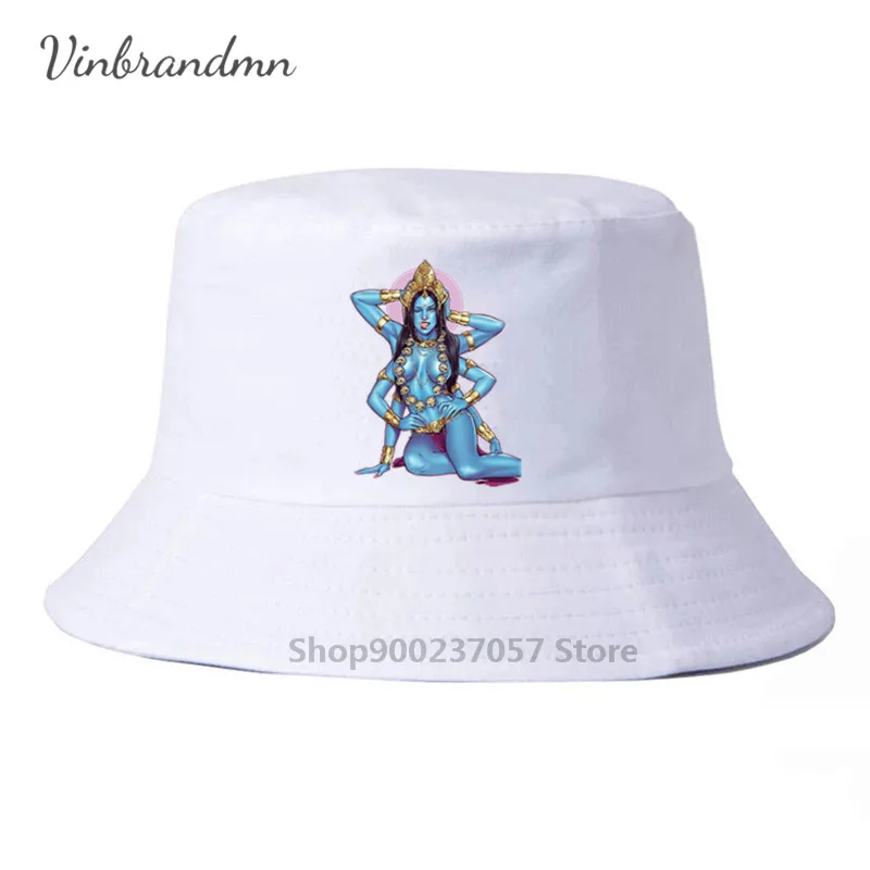 Модная шляпа в стиле индийской богини смерти рыбака индуийский Бог Kali Ma Shiva