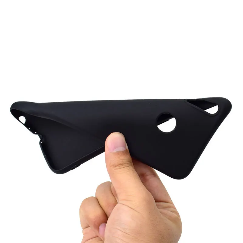 Чехол Funda для Blu View2 Модный черный силиконовый бампер ударопрочный чехол View 2
