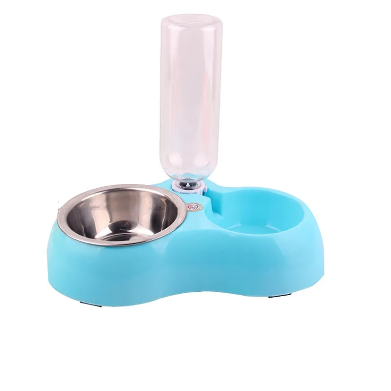 ПЭТ миска для собаки домашних животных собачья из нержавеющей стали Кормления