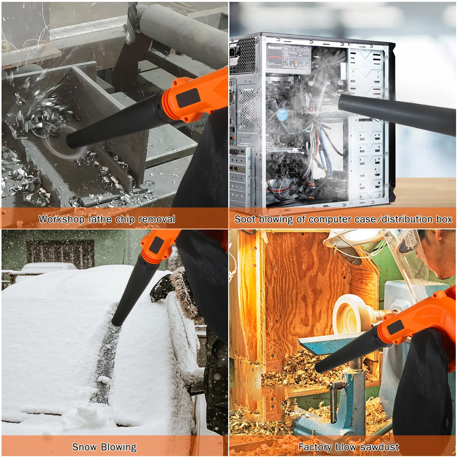 21V 4 0 Ah литиевая Батарея приведенный в действие беспроводные вакуумный сдуватель