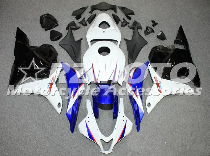 

New ABS Motorcycle whole Fairings kit Fit For Honda CBR600RR F5 2009 2010 2011 2012 09 10 11 12 Custom Free white blue