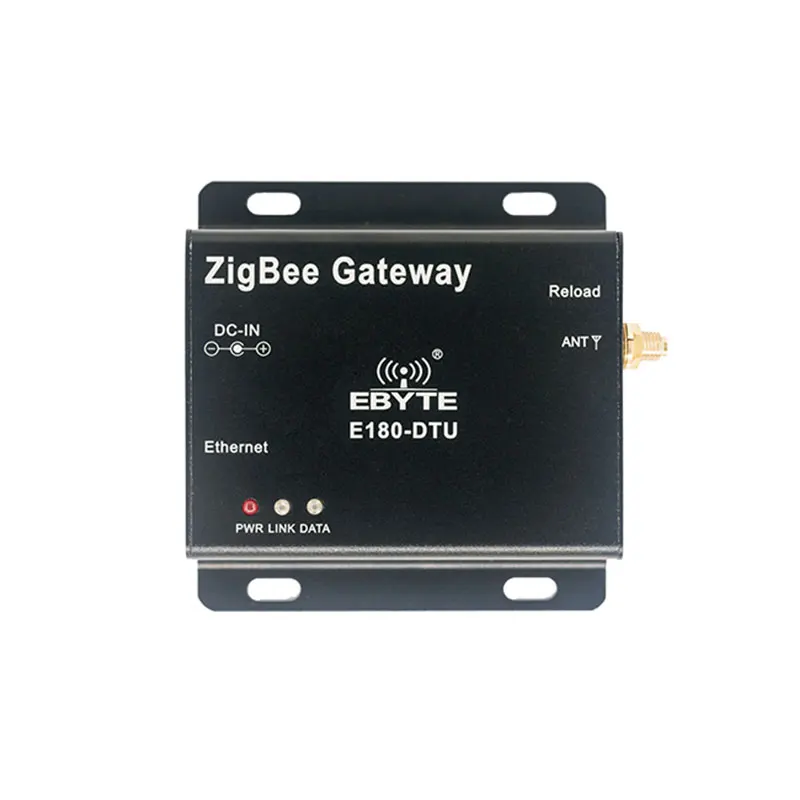 Zigbee Gateway E180-DTU(ZG120-ETH) Ethernet Interface High-Power 12dBm 1KM Range Zigbee 3.0 4 Working Modes Gateway