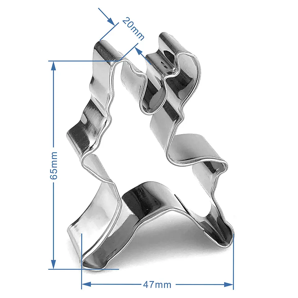 1 шт. Рождественский олень печенья резак из нержавеющей стали помадка пряники
