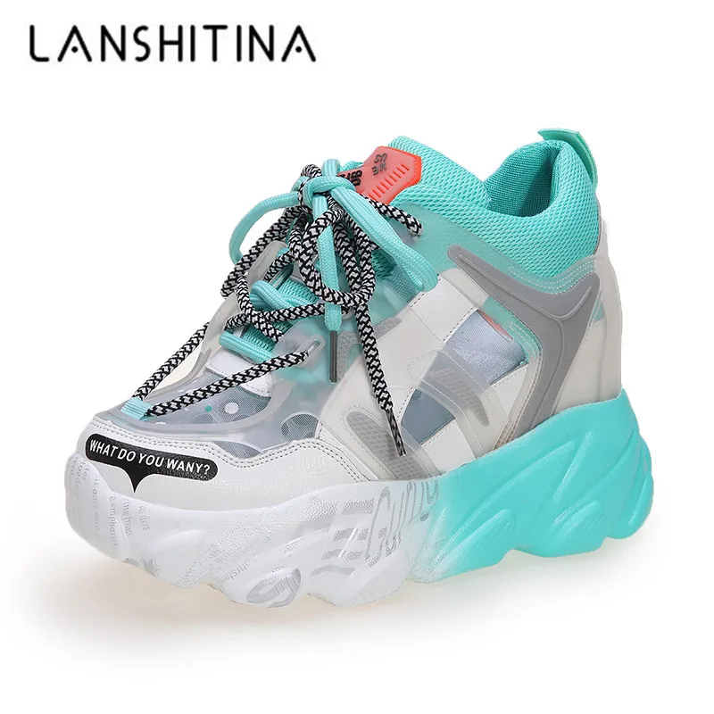 Женские сандалии с толстой подошвой удобные повседневные на высокой платформе