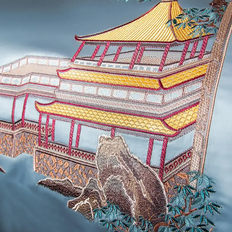 Роскошные комплекты постельного белья с высокой талией из сатина плотности