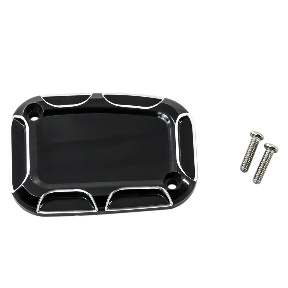 

Motorcycle Accessories Left Right Front Brake Cylinder Cover for Harley Touring 2008-2018, V-Rod 2004-2018, Softail