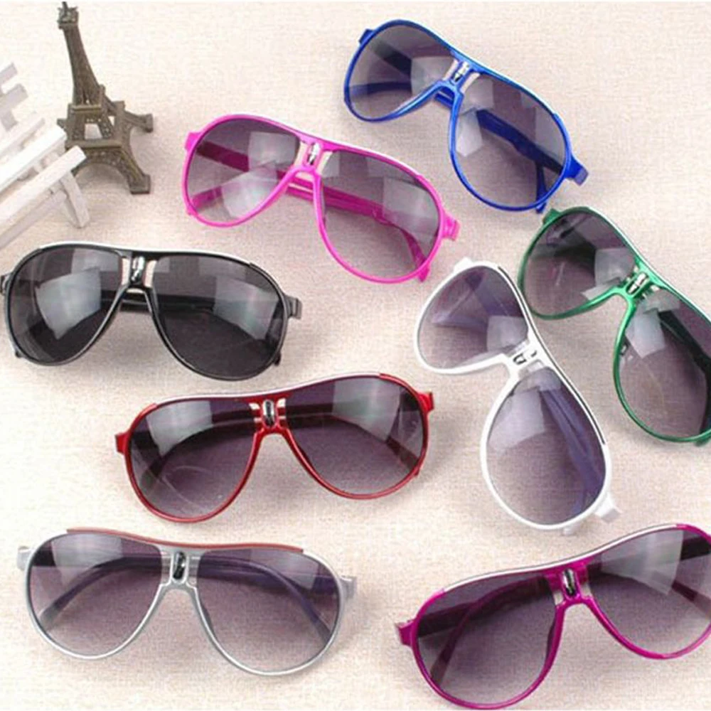 Анти УФ Солнечные очки для детей Толстовка с капюшоном мальчиков и девочек