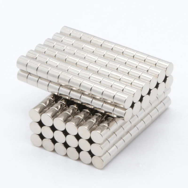 1000pcs 4x4mm N35 Disc Strong Rare Earth Neodymium permanent magnet Dia 4mmx4mm NdFeB Mini Permenant Round Magnets | Обустройство