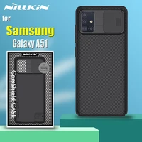 for samsung a51 case casing nillkin slide camera protection lens protect privacy shockproof cover for galaxy a51 coque funda