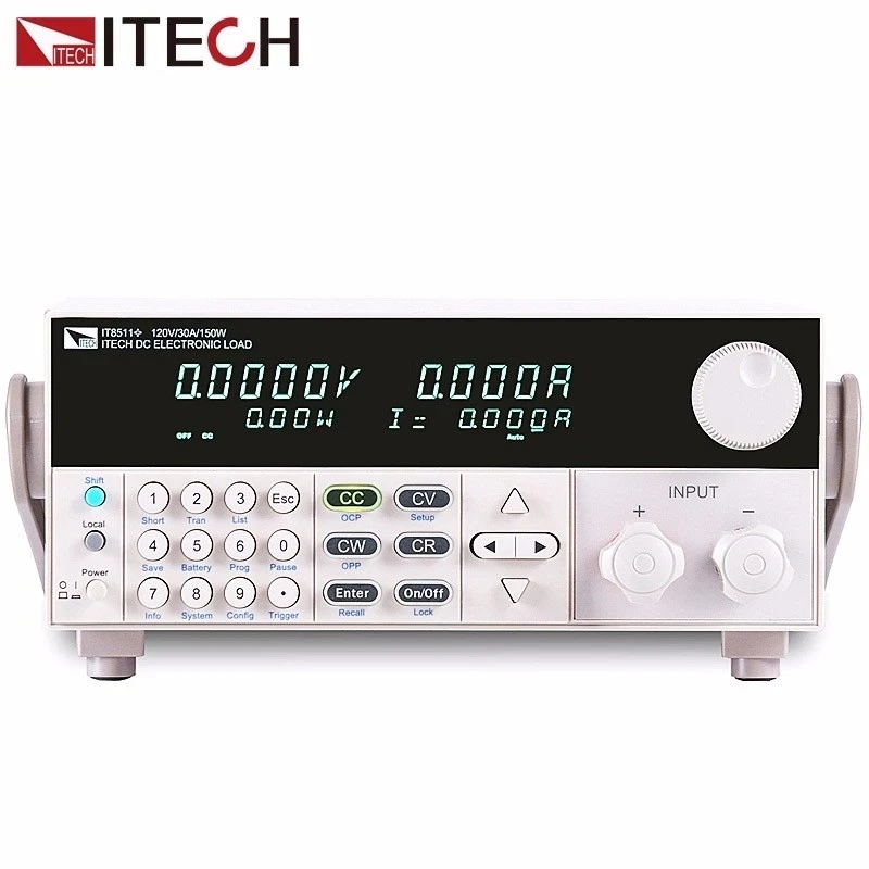 ITECH IT8511 + DC электронная нагрузка 120 В/30 А/150 Вт тестер батареи Измеритель