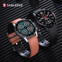 2021 SANLEPUS Dial Calls Smart Watch For Men IP68 Waterproof Smartwatch Health Monitor For Android Apple Xiaomi Huawei OPPO