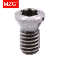 mzg 50pcs standard cnc machining turning holder milling cutter chamfering tool screw s